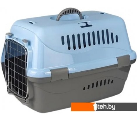 - Сумки, переноски для животных ZooExpress Турне 18311 (L, голубой) - Турне 18311 (L, голубой)