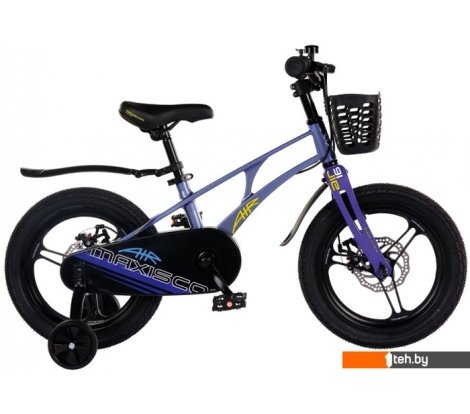  - Детские велосипеды Maxiscoo Air Pro 18 2024 (синий карбон) - Air Pro 18 2024 (синий карбон)