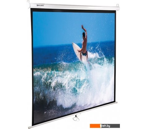  - Проекционные экраны BRAUBERG Wall 1:1 (150x150) 236725 - Wall 1:1 (150x150) 236725