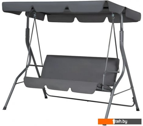  - Садовые качели National Tree Company Simple с тентом К-1 DS-186 (серый) - Simple с тентом К-1 DS-186 (серый)