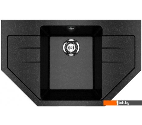  - Кухонные мойки Ulgran U-609 (308 черный) - U-609 (308 черный)