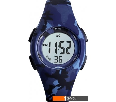  - Наручные часы Skmei 1459 (синий камуфляж) - 1459 (синий камуфляж)