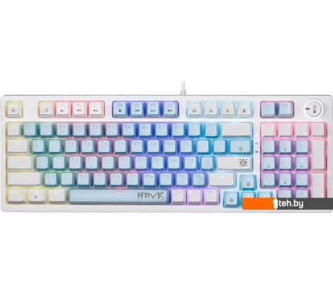 - Клавиатуры Defender Hawk GK-418 (белый, Outemu Brown) - Hawk GK-418 (белый, Outemu Brown)