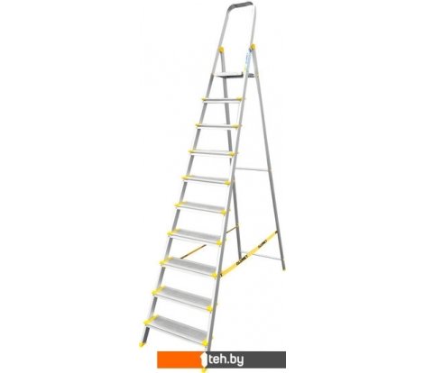  - Лестницы и стремянки Алюмет АS 710 (10 ступеней) - АS 710 (10 ступеней)
