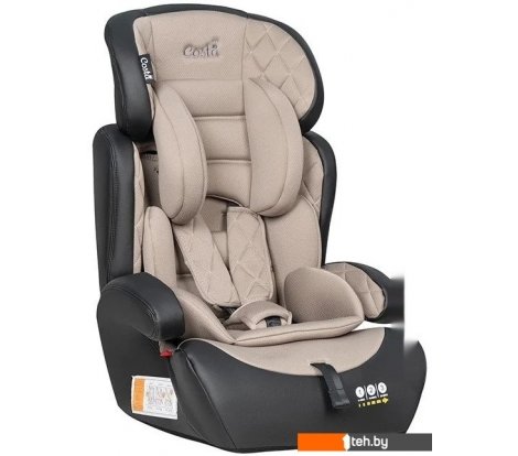  - Автокресла Costa CS-003 2024 (бежевый/черный) - CS-003 2024 (бежевый/черный)