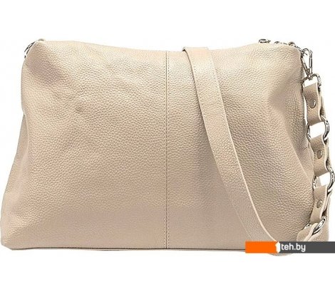  - Женские и мужские сумки Poshete 845-SJ7530OL-LCF (светлый кофейный) - 845-SJ7530OL-LCF (светлый кофейный)