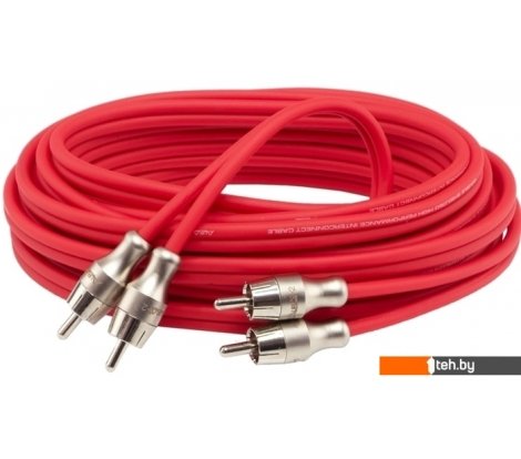  - Кабели, адаптеры, разветвители Aura RCA - RCA RCA-B25 SE (5 м, красный) - RCA - RCA RCA-B25 SE (5 м, красный)