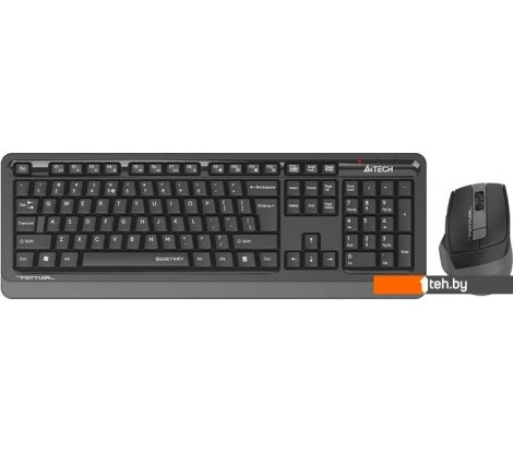  - Наборы периферии A4Tech Fstyler FGS1035Q (черный/серый) - Fstyler FGS1035Q (черный/серый)