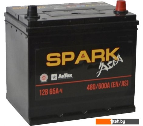  - Автомобильные аккумуляторы Spark Asia 480/600A EN/JIS L+ SPAA65-3-L (65 А·ч) - Asia 480/600A EN/JIS L+ SPAA65-3-L (65 А·ч)