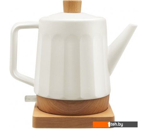  - Электрочайники и термопоты CENTEK CT-0067 (белый/под дерево) - CT-0067 (белый/под дерево)