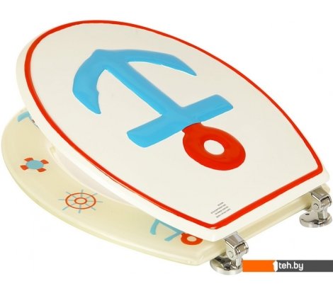  - Сиденья и крышки для унитазов и биде Primanova Aqua D-17962 - Aqua D-17962