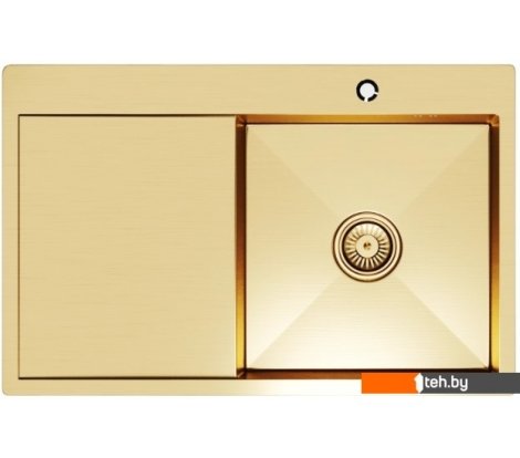  - Кухонные мойки Mixline Pro 552919 (золото, с сифоном) - Pro 552919 (золото, с сифоном)