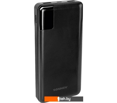  - Портативные зарядные устройства Sonnen Powerbank Q60P 20000mAh (черный) - Powerbank Q60P 20000mAh (черный)