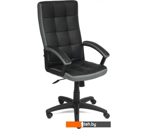  - Офисные кресла и стулья TetChair Trendy (иск. кожа/ткань, черный/серый) - Trendy (иск. кожа/ткань, черный/серый)