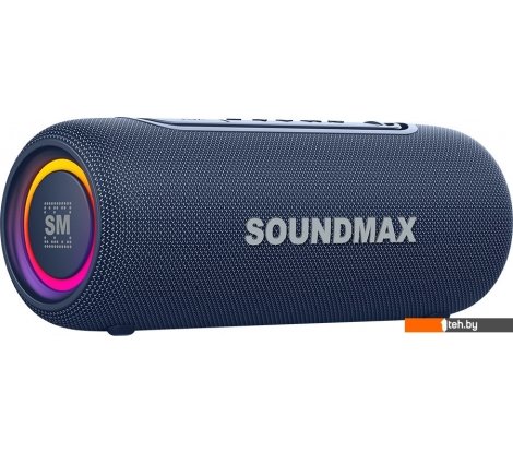  - Беспроводные и портативные колонки Soundmax SM-PS5026B (темно-синий) - SM-PS5026B (темно-синий)