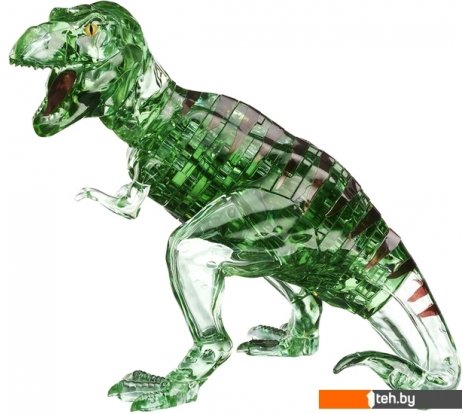  - Сборные модели Crystal Puzzle Динозавр T-Rex 90372 (зеленый) - Динозавр T-Rex 90372 (зеленый)