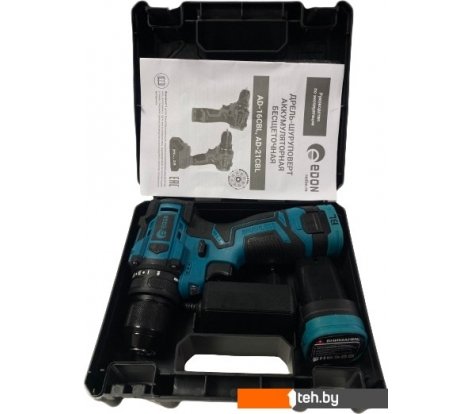 - Шуруповерты, гайковерты, электроотвертки Edon AD-16CBL (с 2-мя АКБ, кейс) - AD-16CBL (с 2-мя АКБ, кейс)