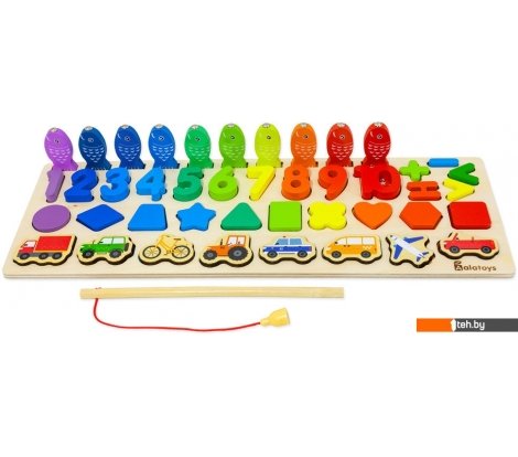  - Развивающие игрушки Alatoys Пазл Магнитная рыбалка ПЗЛ56 - Пазл Магнитная рыбалка ПЗЛ56