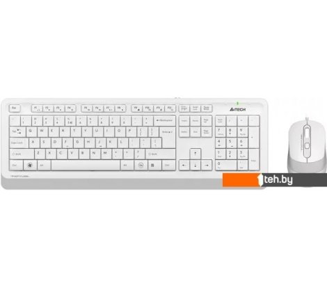  - Наборы периферии A4Tech Fstyler F1010 (белый/серый) - Fstyler F1010 (белый/серый)