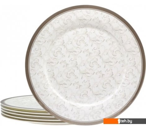  - Тарелки, салатники, блюда и наборы Lenardi Серый шелк 145-125 (6шт) - Серый шелк 145-125 (6шт)