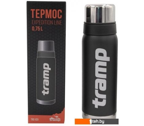  - Термосы, термокружки и многоразовые стаканы TRAMP TRC-031ср 750 мл (серый) - TRC-031ср 750 мл (серый)