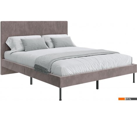  - Кровати НК-Мебель Novel 160x200 26011195 (велюр кофейный) - Novel 160x200 26011195 (велюр кофейный)