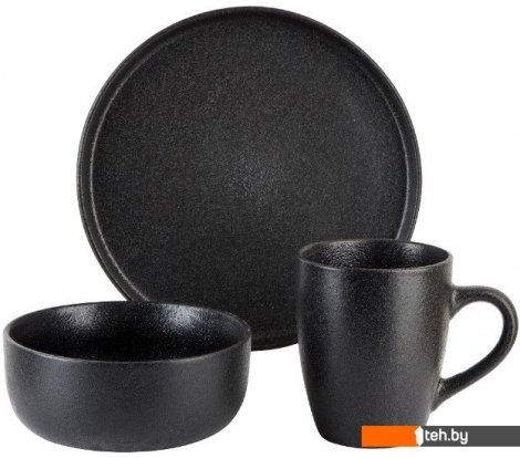  - Тарелки, салатники, блюда и наборы Nouvelle Black Stone 0540165 - Black Stone 0540165