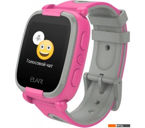  - Умные часы и браслеты Elari KidPhone 2 (розовый/серый) - KidPhone 2 (розовый/серый)