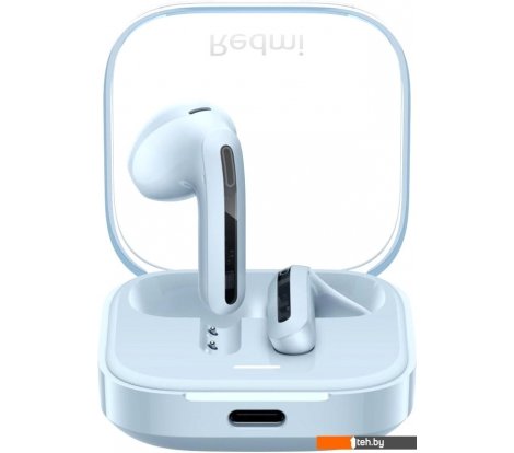  - Наушники и гарнитуры Xiaomi Redmi Buds 6 Active M2344E1 (голубой, международная версия) - Redmi Buds 6 Active M2344E1 (голубой, международная версия)