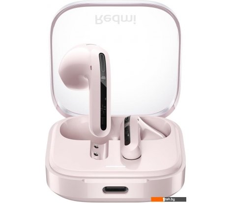  - Наушники и гарнитуры Xiaomi Redmi Buds 6 Active M2344E1 (розовый, международная версия) - Redmi Buds 6 Active M2344E1 (розовый, международная версия)