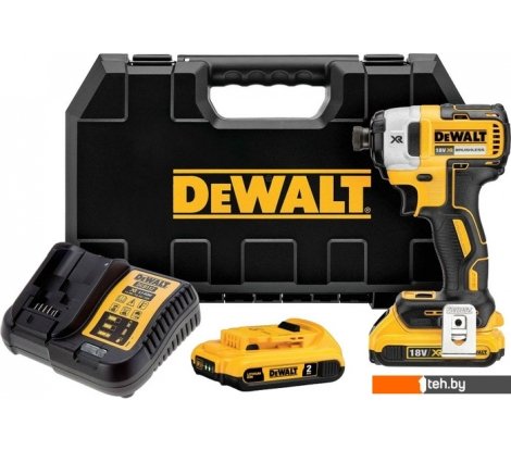  - Шуруповерты, гайковерты, электроотвертки DeWalt DCF887D2-QW (c 2-мя АКБ, кейс) - DCF887D2-QW (c 2-мя АКБ, кейс)