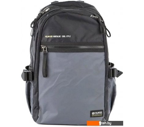  - Рюкзаки Volunteer 083-1801-08-BGR (черный/серый) - 083-1801-08-BGR (черный/серый)