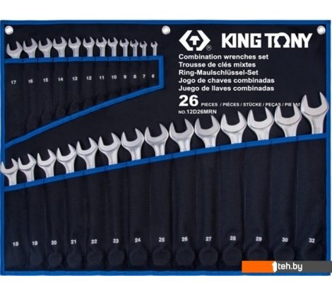 - Наборы инструментов King Tony 12D26MRN (26 предметов) - 12D26MRN (26 предметов)