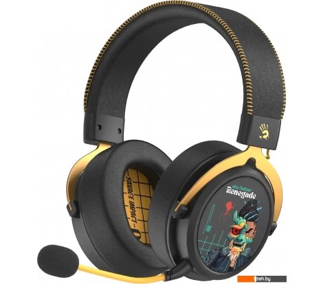  - Наушники и гарнитуры A4Tech Bloody MR595 Renegade (черный) - Bloody MR595 Renegade (черный)