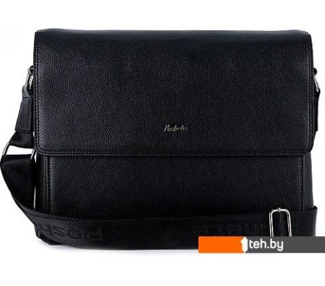  - Женские и мужские сумки Poshete 294-9936-3-BLK (черный) - 294-9936-3-BLK (черный)