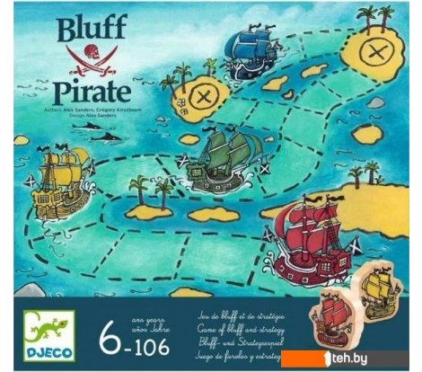  - Настольные игры Djeco Пираты 08417 - Пираты 08417