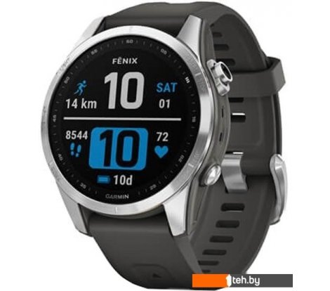  - Умные часы и браслеты Garmin Fenix 7S (серебристый/графитовый) - Fenix 7S (серебристый/графитовый)