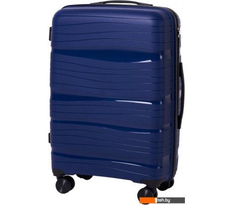  - Чемоданы, сумки-тележки Pride РР-9802 (M, синий) - РР-9802 (M, синий)