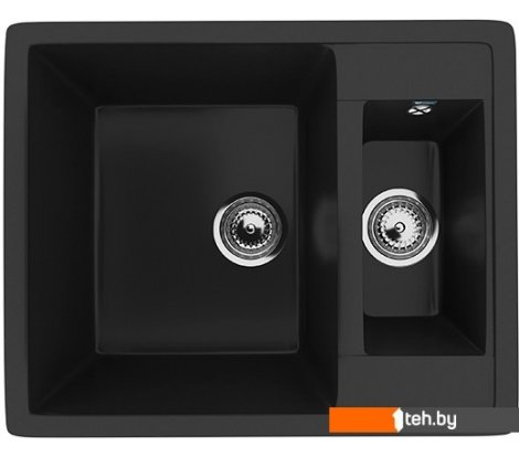  - Кухонные мойки Ulgran U-106 (344 ультра-черный) - U-106 (344 ультра-черный)