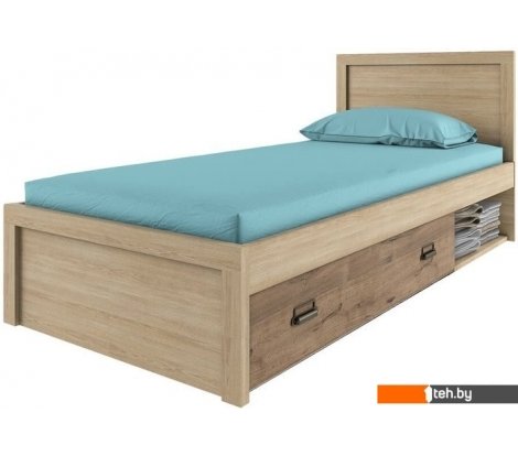  - Кровати Anrex Diesel 90/D1 90x200 653480 (дуб мадура/веллингтон) - Diesel 90/D1 90x200 653480 (дуб мадура/веллингтон)