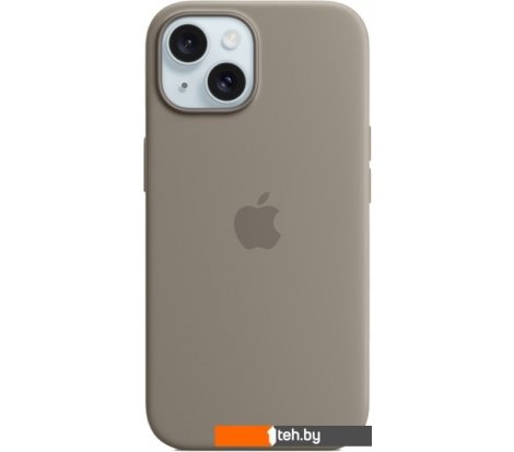  - Чехлы для телефонов Apple MagSafe Silicone Case для iPhone 15 (глина) - MagSafe Silicone Case для iPhone 15 (глина)