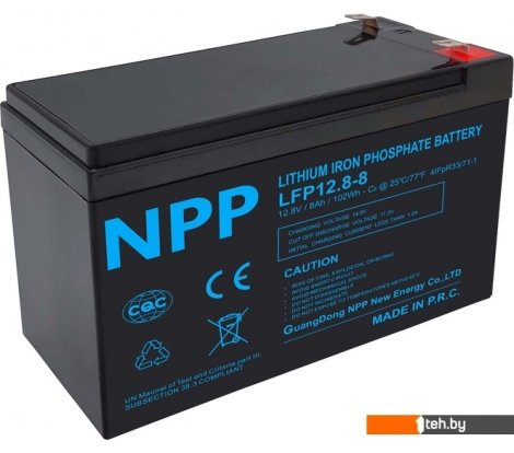  - Аккумуляторы для ИБП NPP LFP12.8-18Ah 12.8V 18Ah - LFP12.8-18Ah 12.8V 18Ah