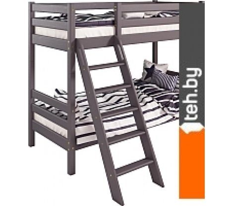  - Кровати Мебельград Соня вариант 10 (массив сосны лаванда) - Соня вариант 10 (массив сосны лаванда)