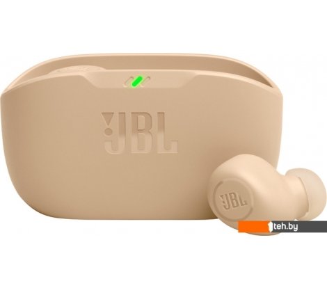 - Наушники и гарнитуры JBL Wave Buds (бежевый) - Wave Buds (бежевый)