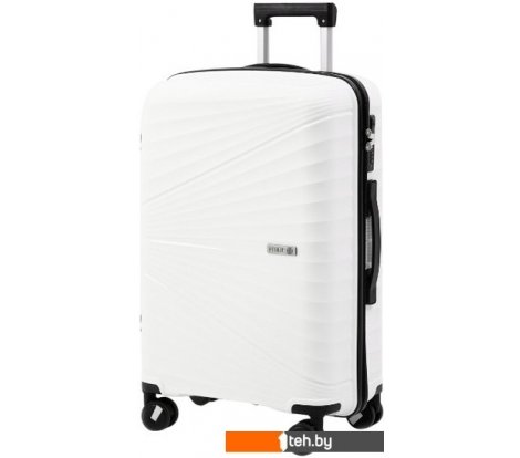  - Чемоданы, сумки-тележки Pride РР-9702 (M, белый) - РР-9702 (M, белый)