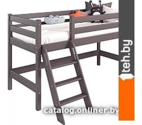  - Кровати Мебельград Соня вариант 12 (массив сосны лаванда) - Соня вариант 12 (массив сосны лаванда)