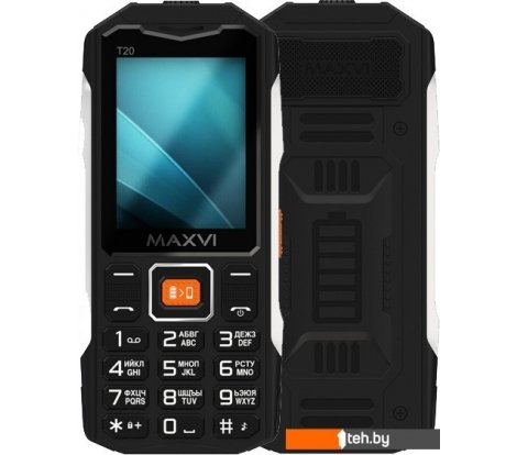  - Мобильные телефоны Maxvi T20 (черный) - T20 (черный)