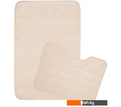  - Аксессуары для ванной и туалета Вилина Велюр 7174 (бежевый) - Велюр 7174 (бежевый)