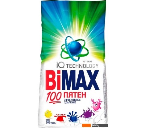 - Бытовая химия BiMax 100 пятен Automat 9 кг - 100 пятен Automat 9 кг