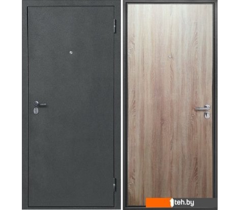  - Металлические двери Guard Антик серебро/дуб сонома (86x205, правая) - Антик серебро/дуб сонома (86x205, правая)